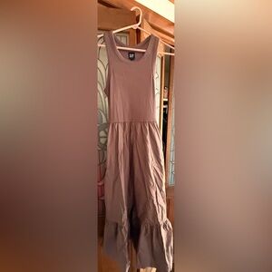 Sleeveless  Brown Midi Dress | Gap. Size S